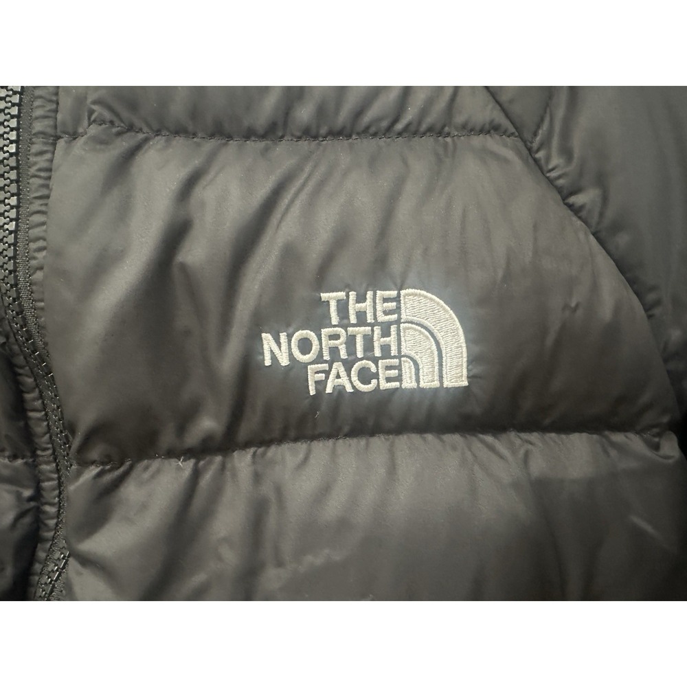 The North Face 600 Puffer Jacket Women's Medium Black Down Insulated Winter Coat - Picture 3 of 9